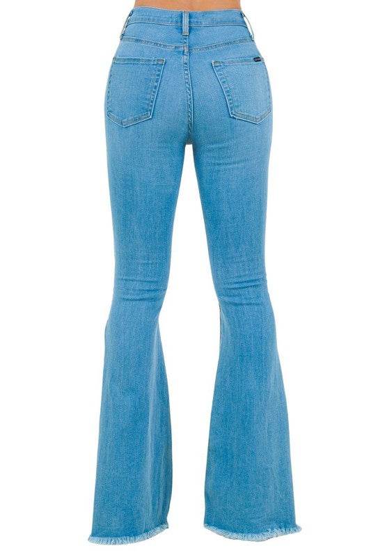 Rodeo Bell Bottom Jean Light Wash- inseam 30