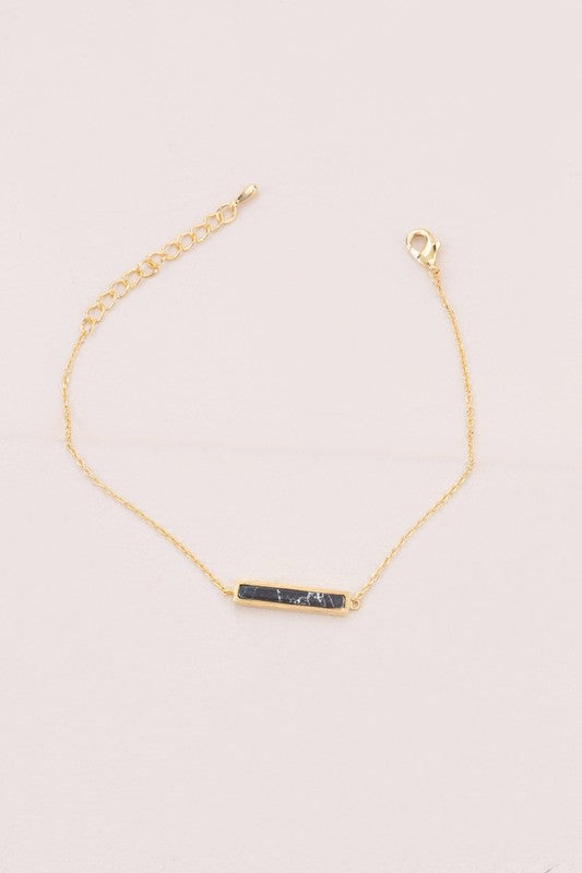 Marble Bar Bracelet