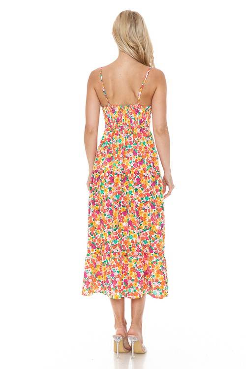 Women Floral Maxi Dress