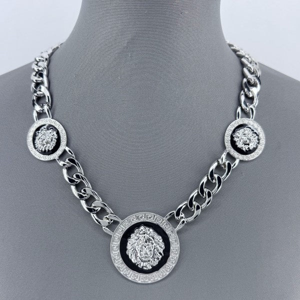 Lion Head Designer Inspired Necklace