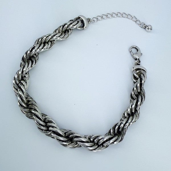 Western Twisted Rope Chain Style Bracelet