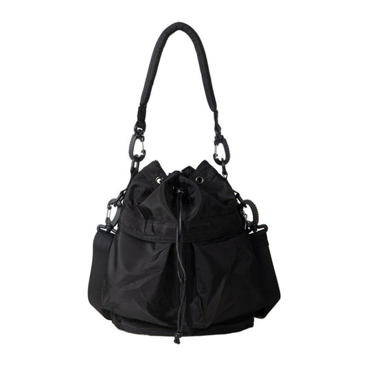 Oxford cloth pleated shoulder bag, bag women's leisure commuter hobo bag, large capacity Crossbody bag, bucket bag