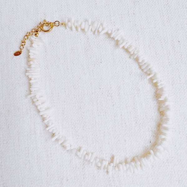 White Sands Coral Reef Necklace – Gold-Plated Coas