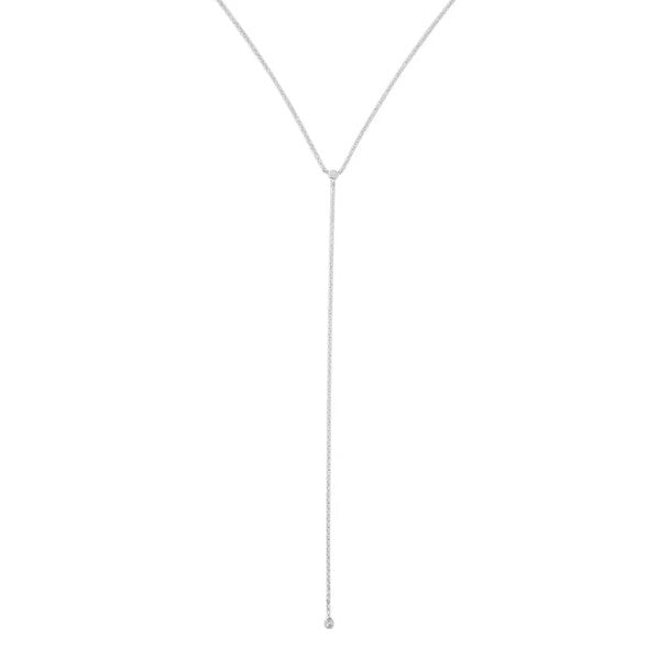 Crystal Lariat Necklace
