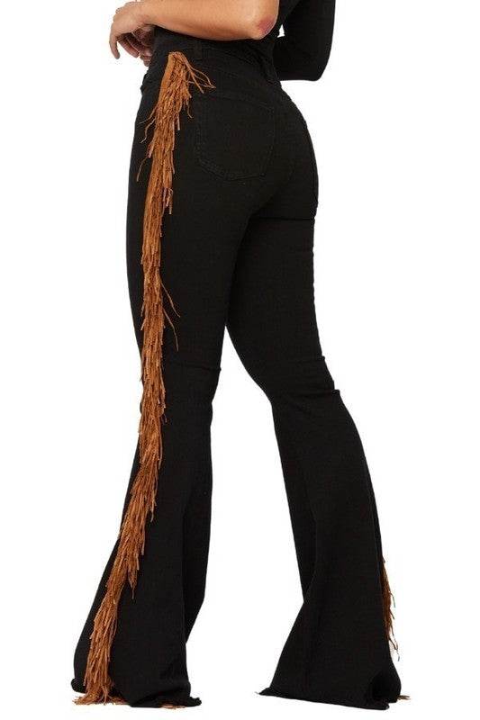 Fringe Bell Bottom - Inseam 32