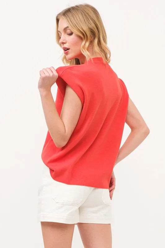 And The Why Muscle Sweater Tank