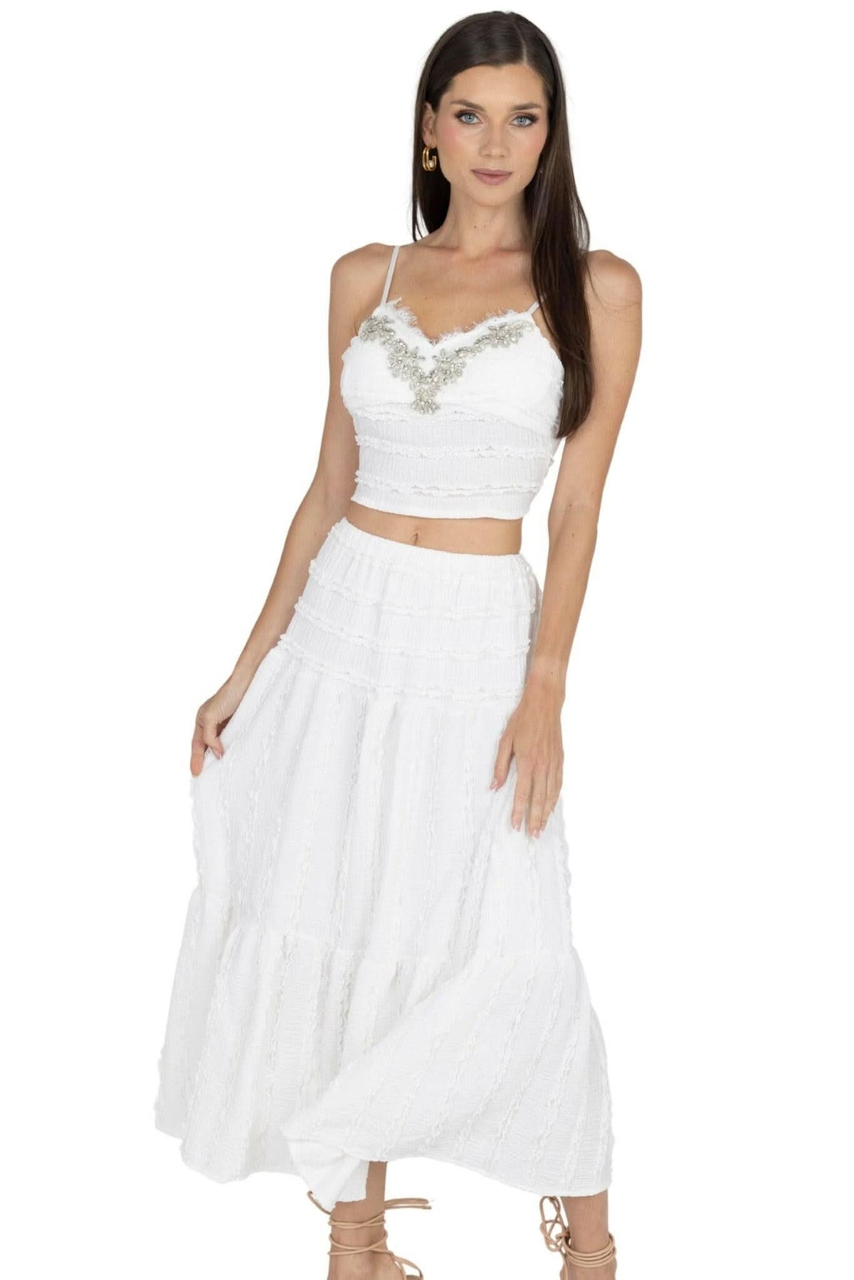 Emma Top & Maxi Skirt Set