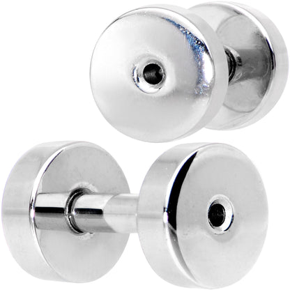 14G Steel Screw Fit Tunnel Plug Set