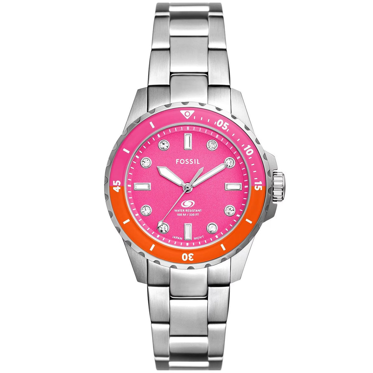 Fossil Women's Blue Dive
