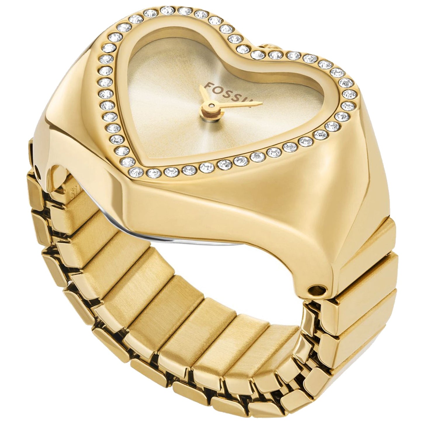 Fossil Women's Heart Watch Ring