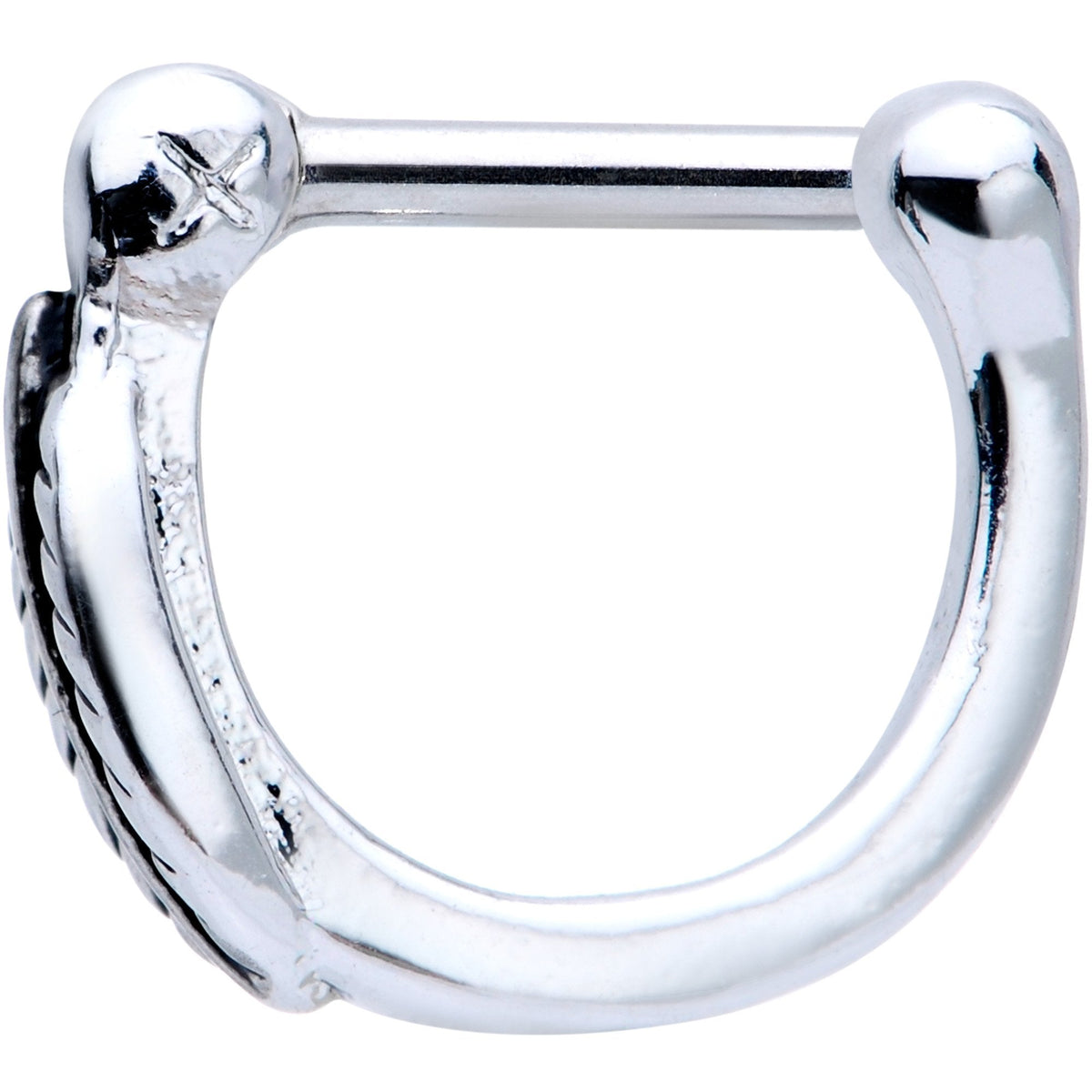 16G 5/16 Leafy Fall Hinged Cartilage Clicker