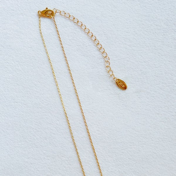 Faceted Trio Crystals Necklace