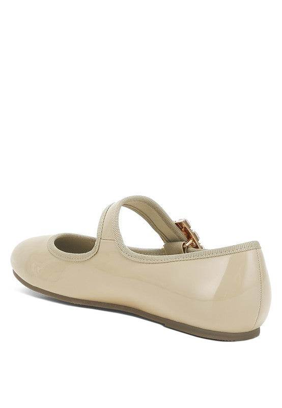 Upstage Brooch Mary Jane Ballerinas