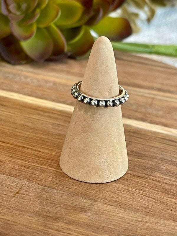Beautiful Handmade 4mm  Sterling Silver Adjustable