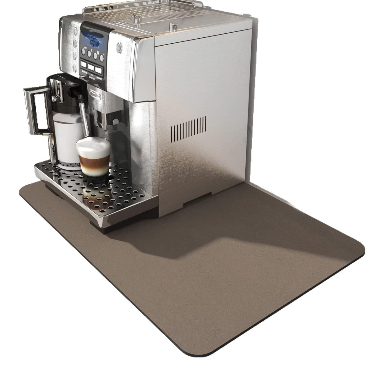 Simple Solid Color New Style Diatomaceous Earth Coffee Machine Mat