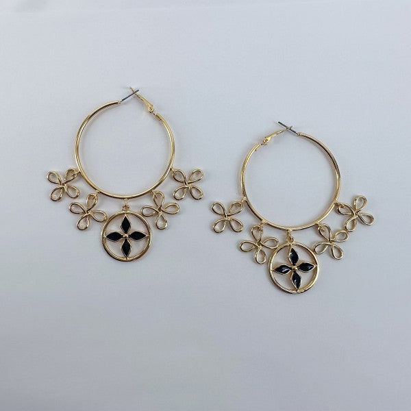 Hoop Earring Drop Dangle Charms