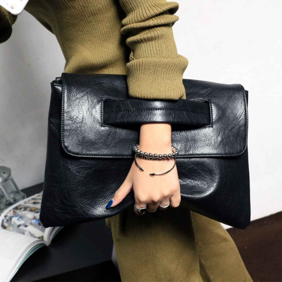 Large capacity clutch purse evening clutch bag envelope bag