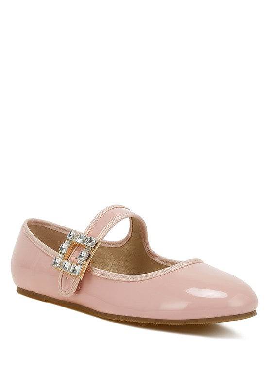 Upstage Brooch Mary Jane Ballerinas