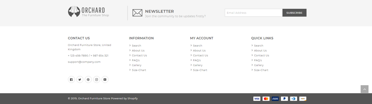 Shopify Theme - Orchard