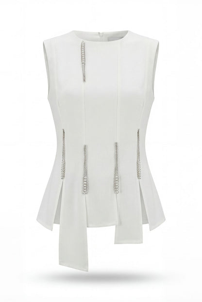 Freya Crystal Embellished top