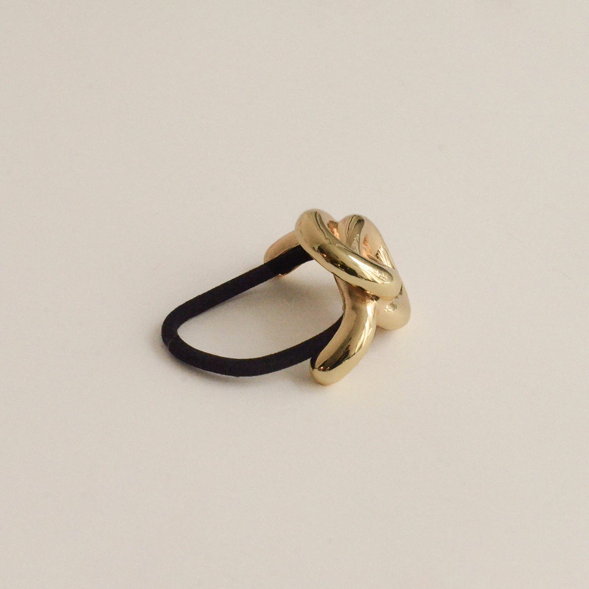 Eternal Loop Ponytail Hair Tie | Gold