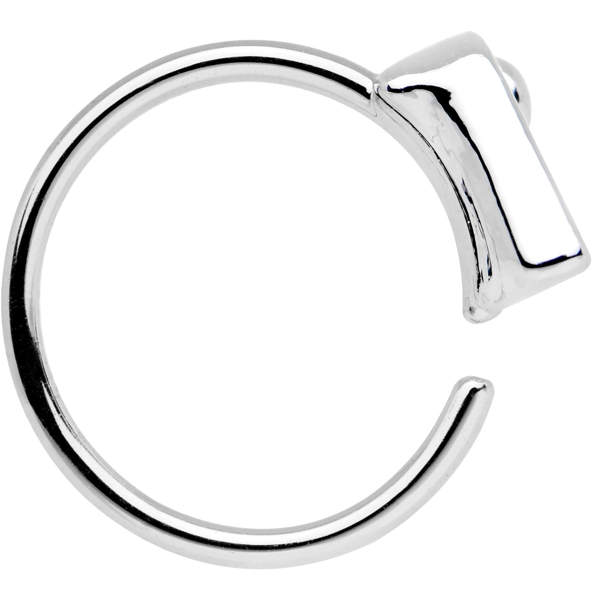 20G 5/16 Red Santa Hat Seamless Circular Ring