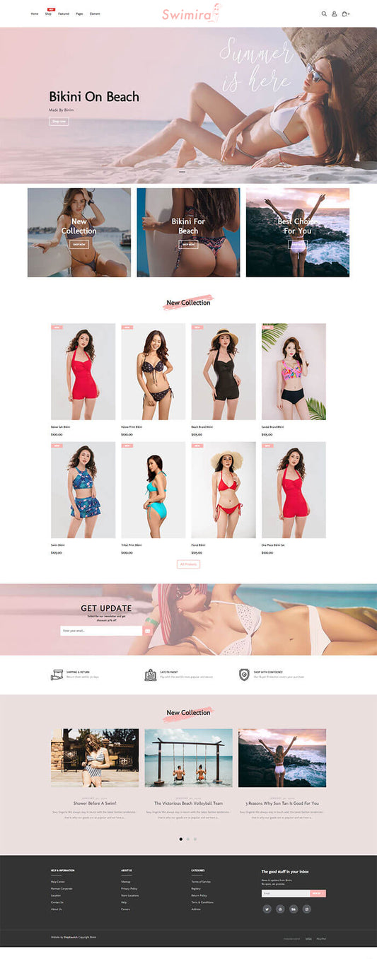 Shopify Theme - Swimira
