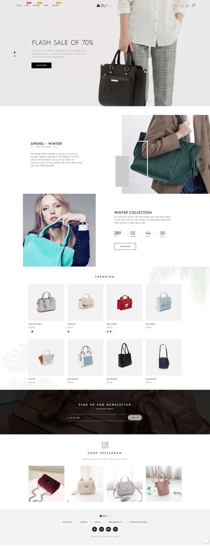 Shopify Theme - Zumj