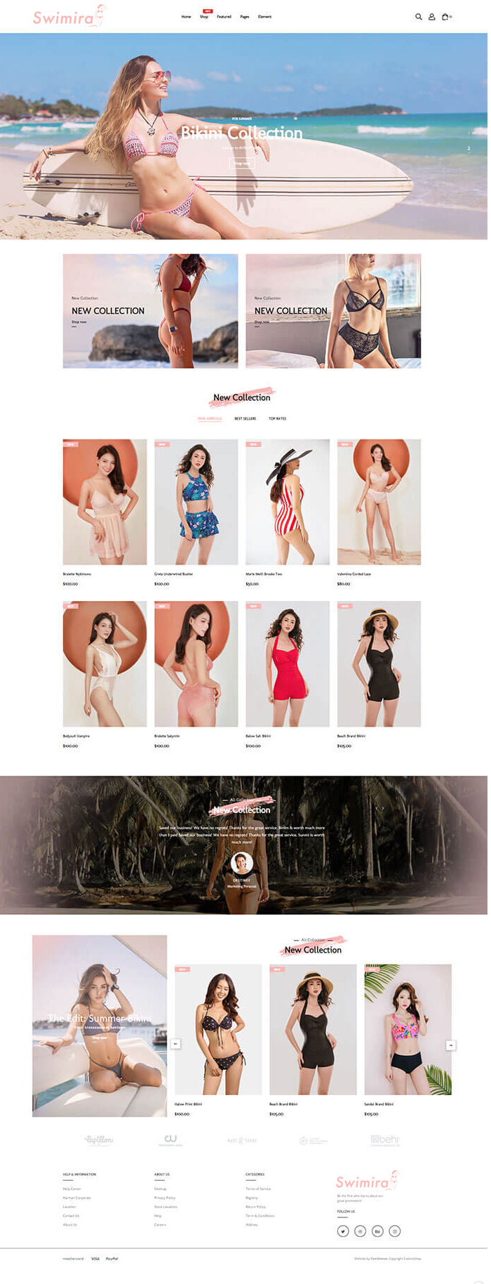Shopify Theme - Swimira