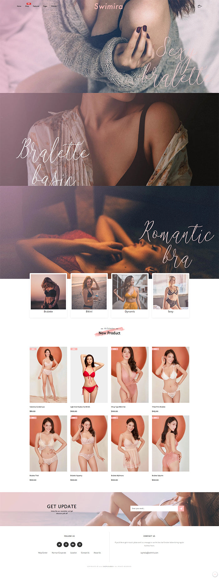 Shopify Theme - Swimira