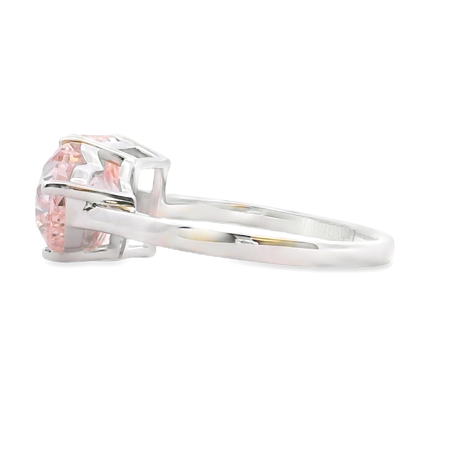 Natural 4.00ct Lab Grown Diamond Ring 14KT White Gold