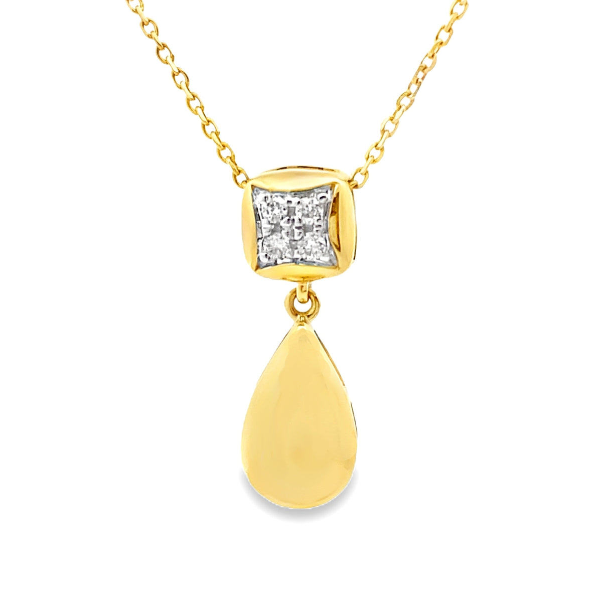 .04ct Diamond Fashion Pendants 10KT Yellow Gold