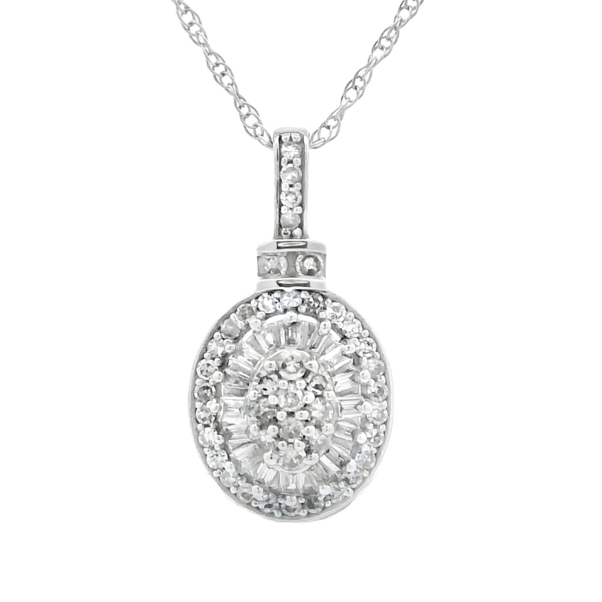 .25ct Diamond Fashion Pendants 10KT White Gold