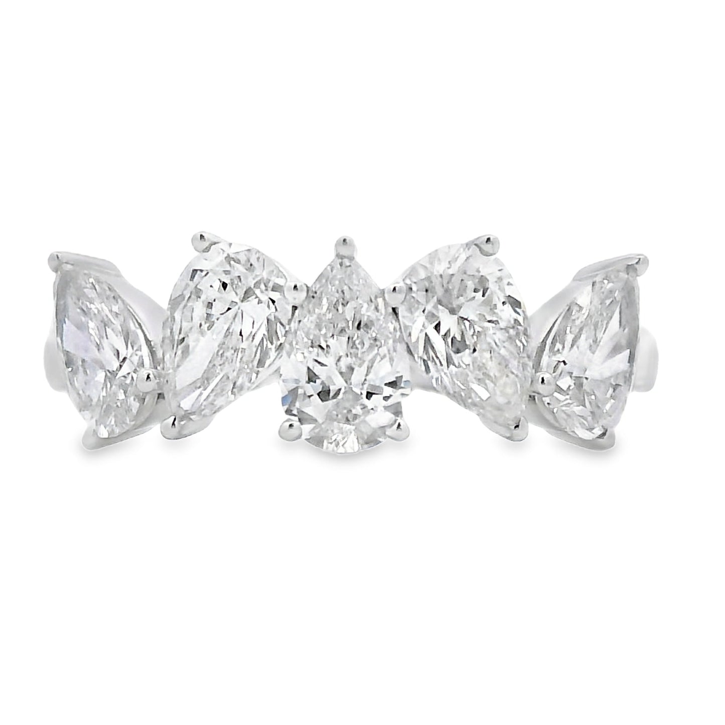 Lab Grown Diamond Wedding Band Ring 10KT White Gold