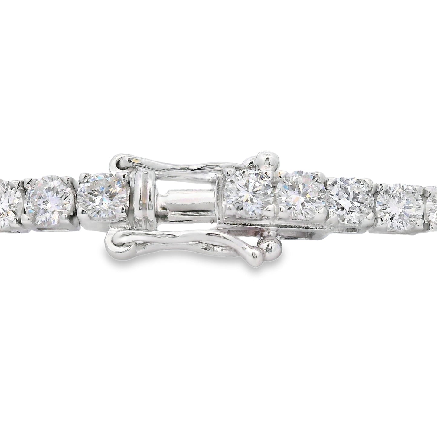 Lab Grown Diamond Tennis Bracelet Sterling Silver