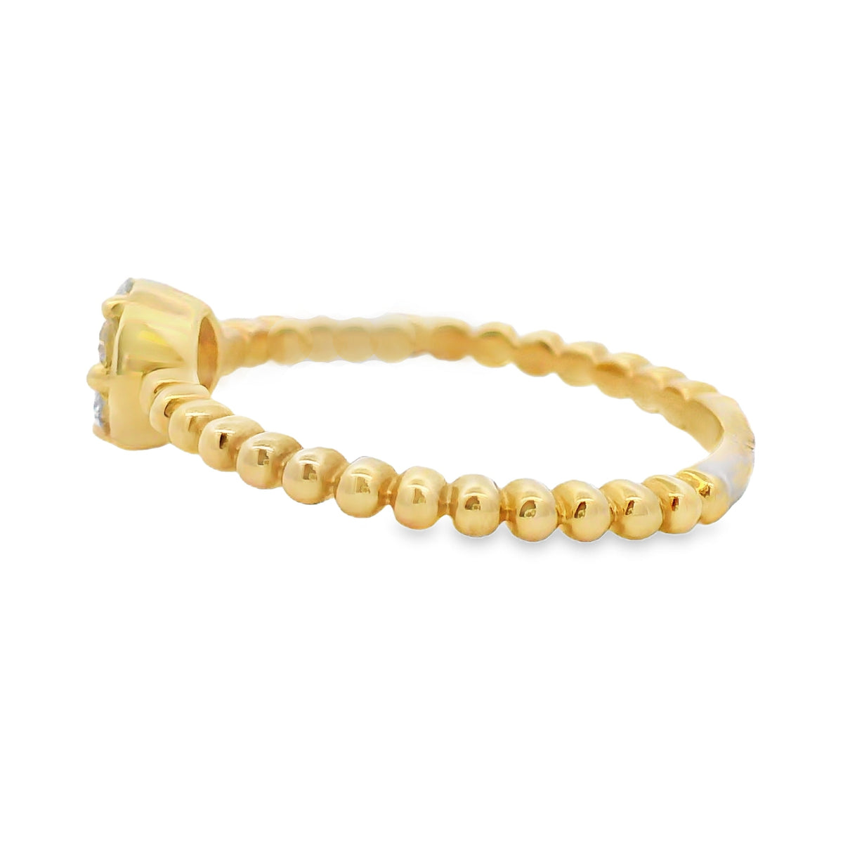 Natural .25ct Diamond Ring 10KT Yellow Gold