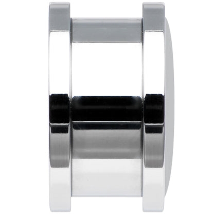 Black White Owl Steel Screw Fit Plug Set 5/8