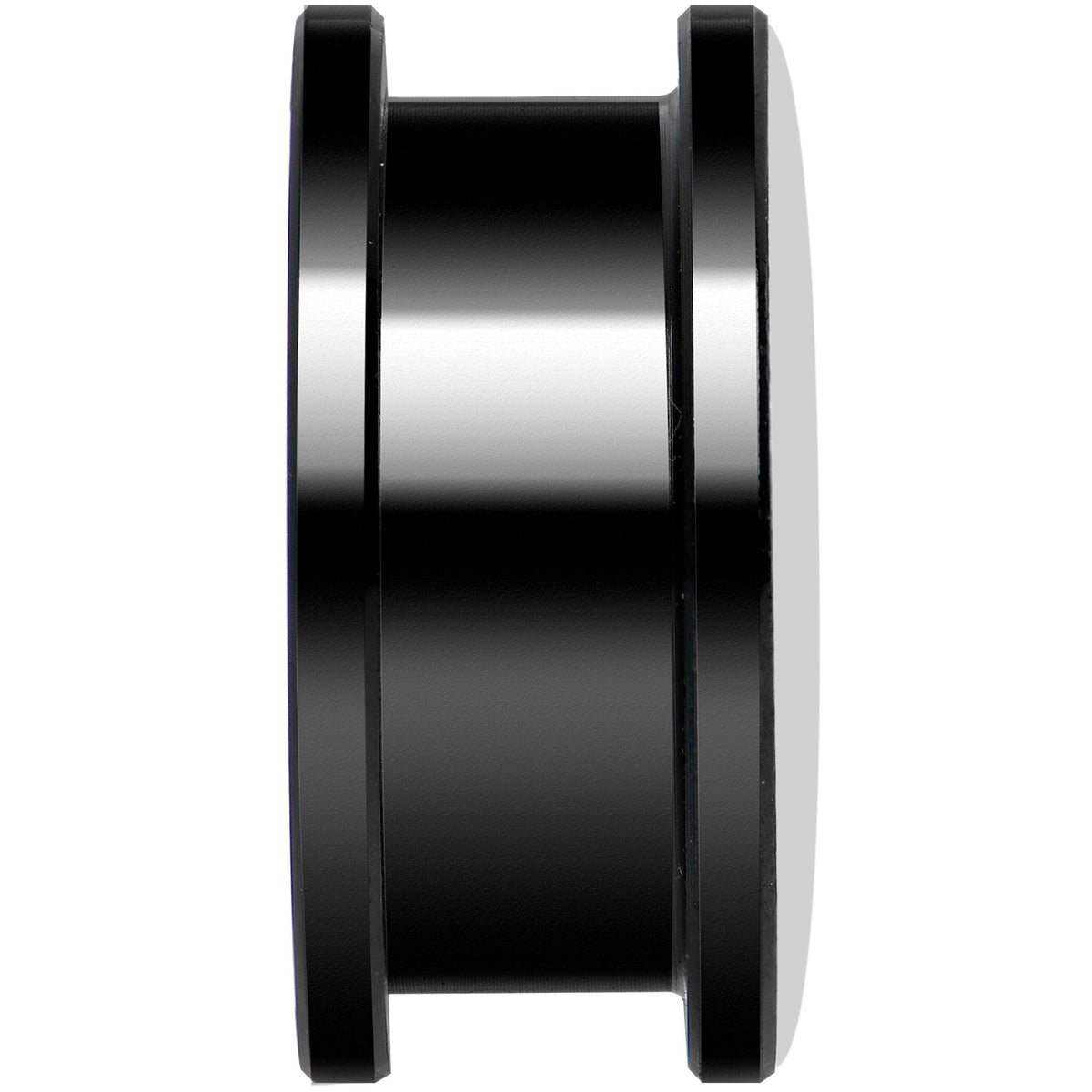 Blue Black Skull Black Anodized Screw Fit Plug Set 20mm