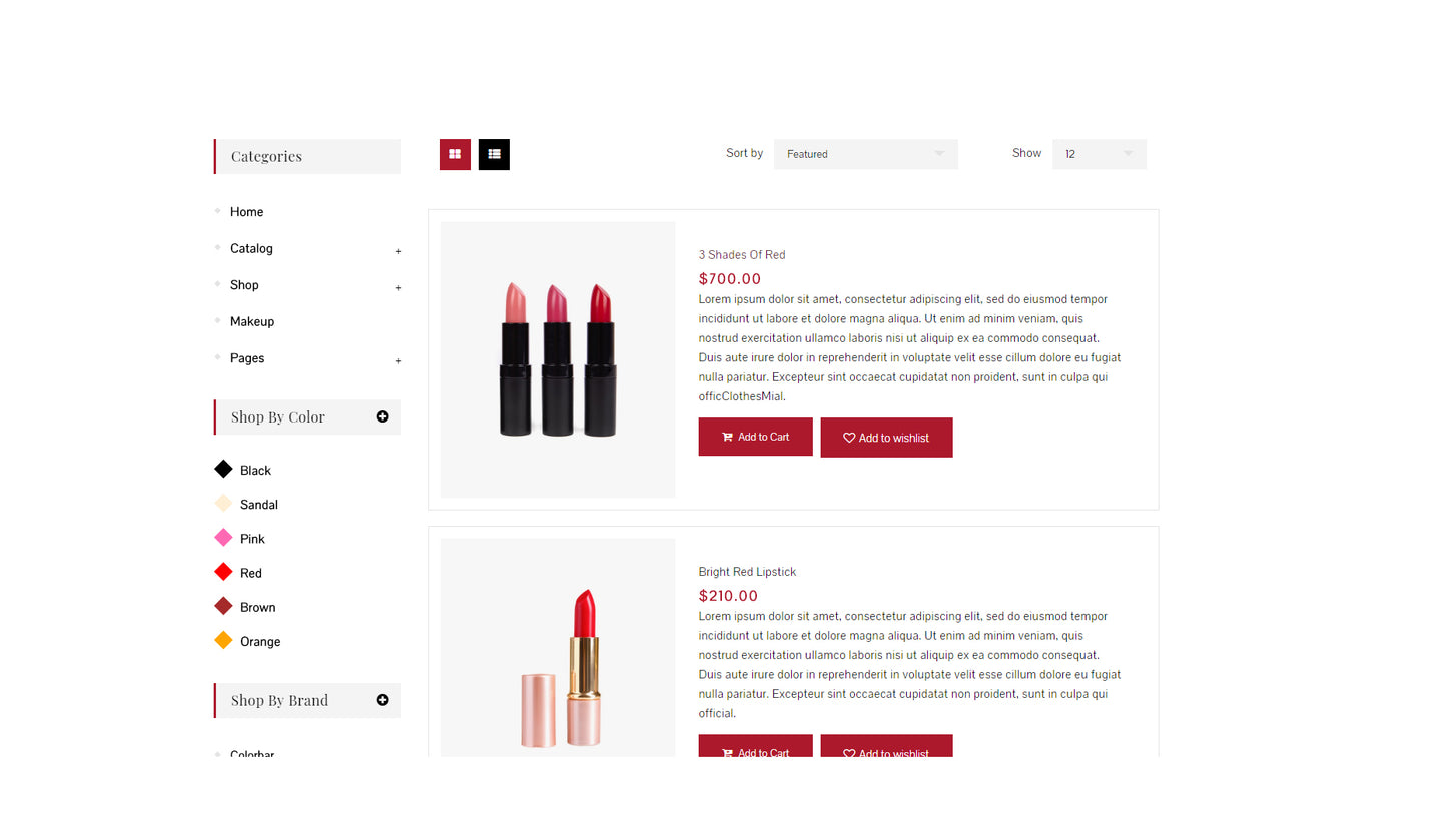 Shopify Theme - Saara