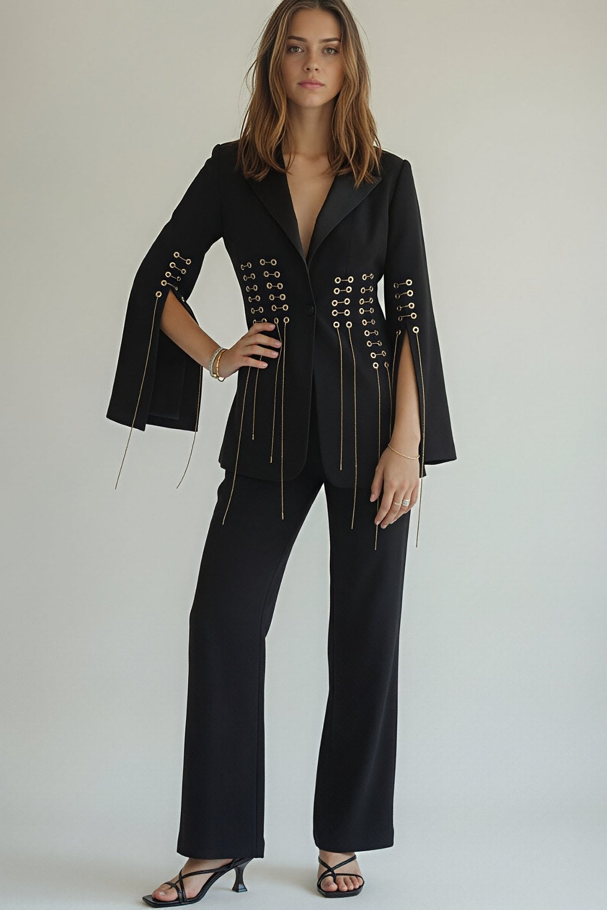 Mila Metal Blazer