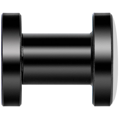 Green Black Skull Black Anodized Screw Fit Plug Set 4G