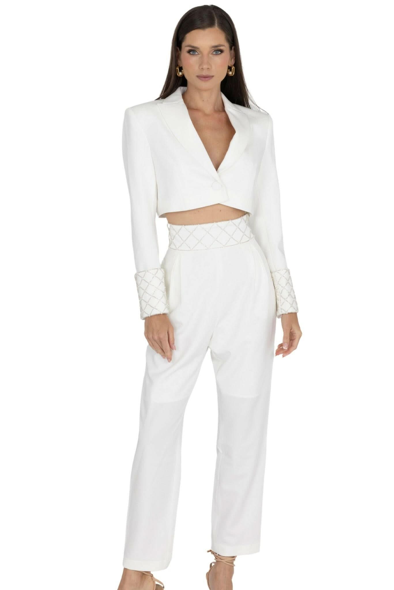 Orchid Trouser (White)