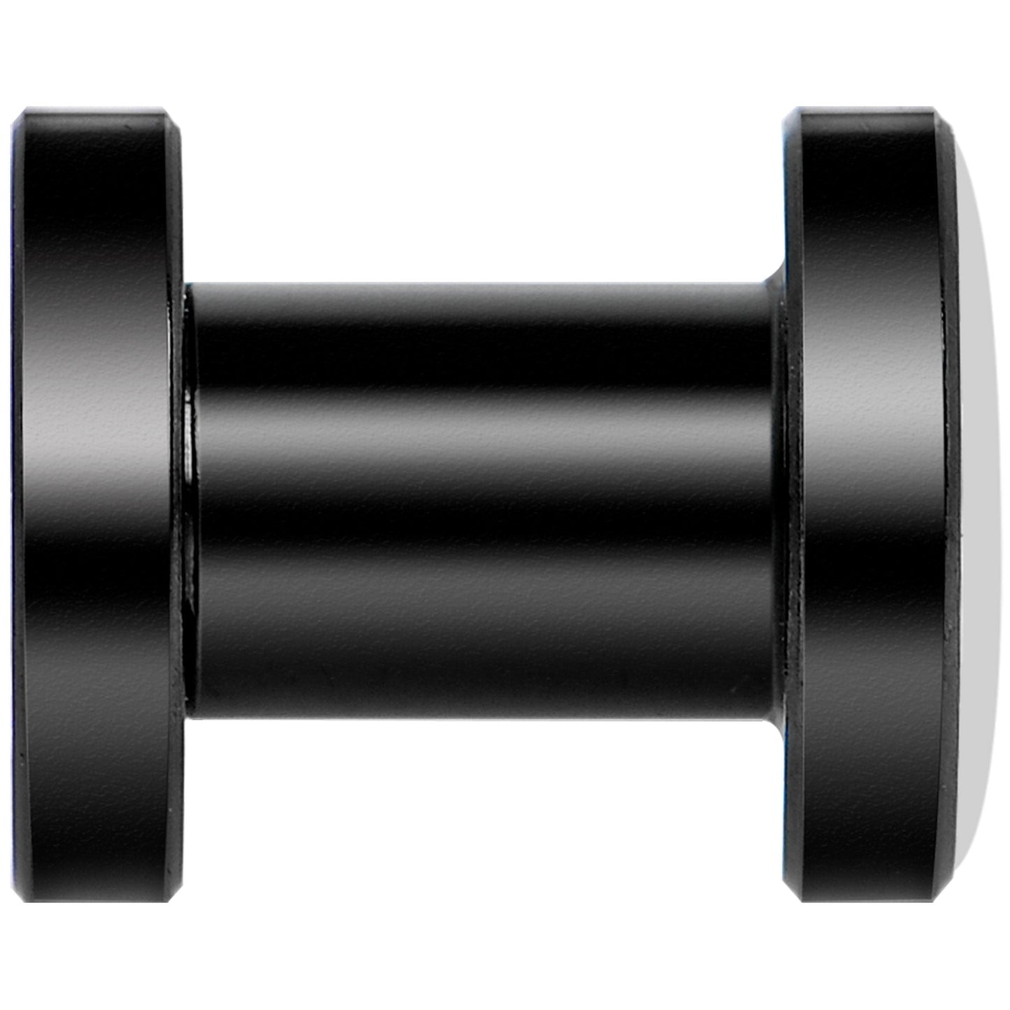 Undead Bride and Groom Halloween Black Anodized Plug Set 4G