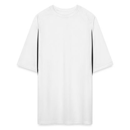 Men’s Cooling Performance Color Blocked Jersey - white/black