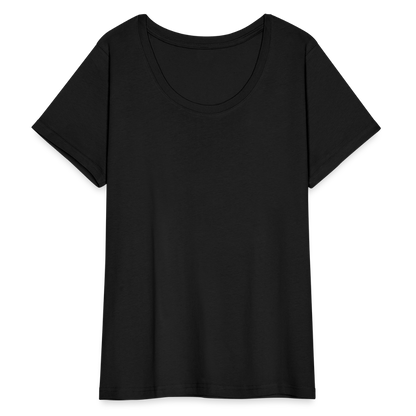 Women’s Curvy T-Shirt - black