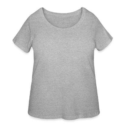 Women’s Curvy T-Shirt - heather gray