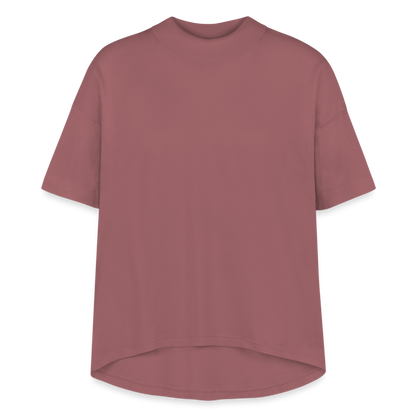 Women's Hi-Lo Tee - dusty pink