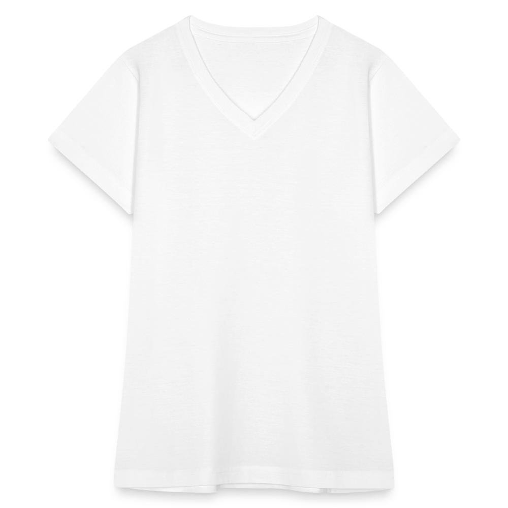 Women's V-Neck T-Shirt - white