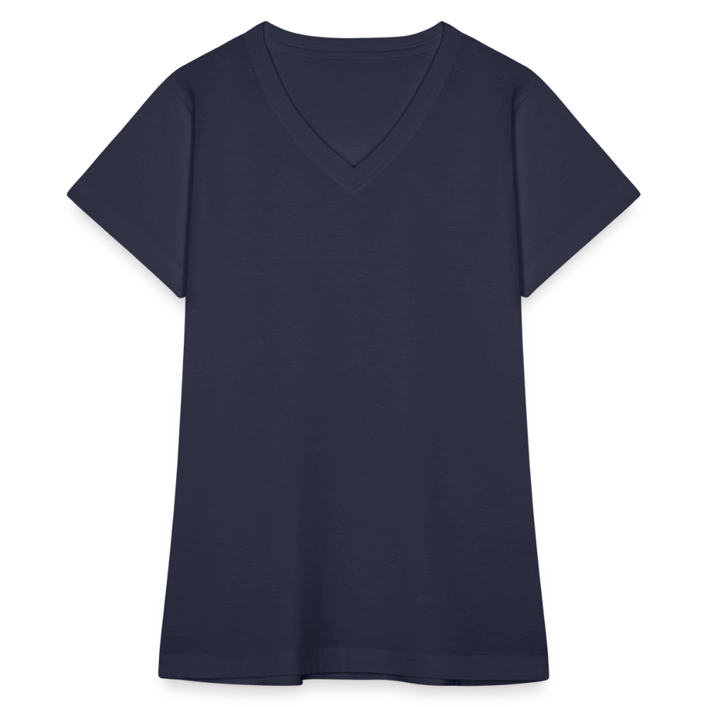 Women's V-Neck T-Shirt - navy