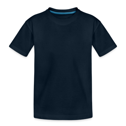 Toddler Premium Organic T-Shirt - deep navy